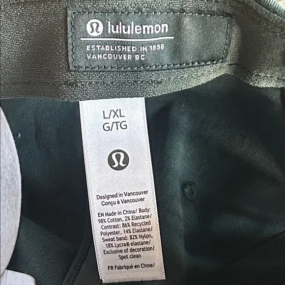 🆕 LULULEMON Classic Ball Cap *Wash Rainforest Green NWT Size L/XL - Picture 7 of 16